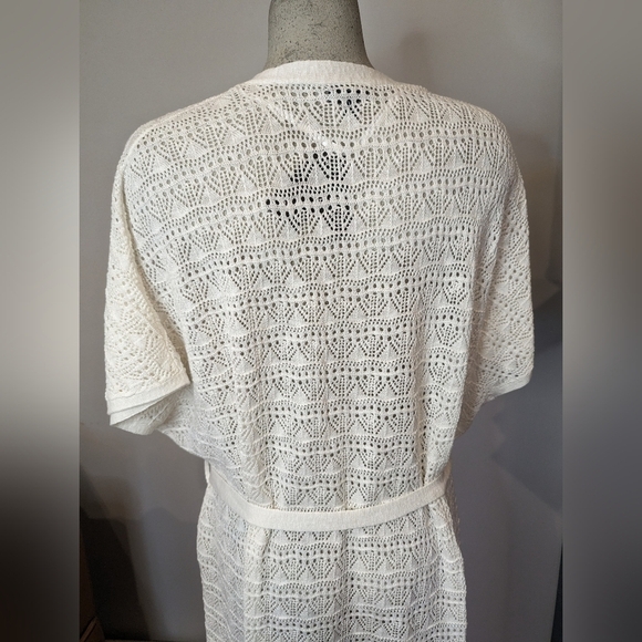 Torrid Crochet Short Sleeve Tie Waist Sweater XL, 2x, 3x NWT - Picture 6 of 16